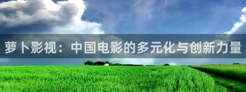 奇奇影院官网：萝卜影视：中国电影的多元化与创新力量
